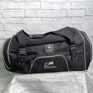 OGIO Rage Duffel Bag BMW Performance Driving School Black Gym Bag Shoe Pocket s9